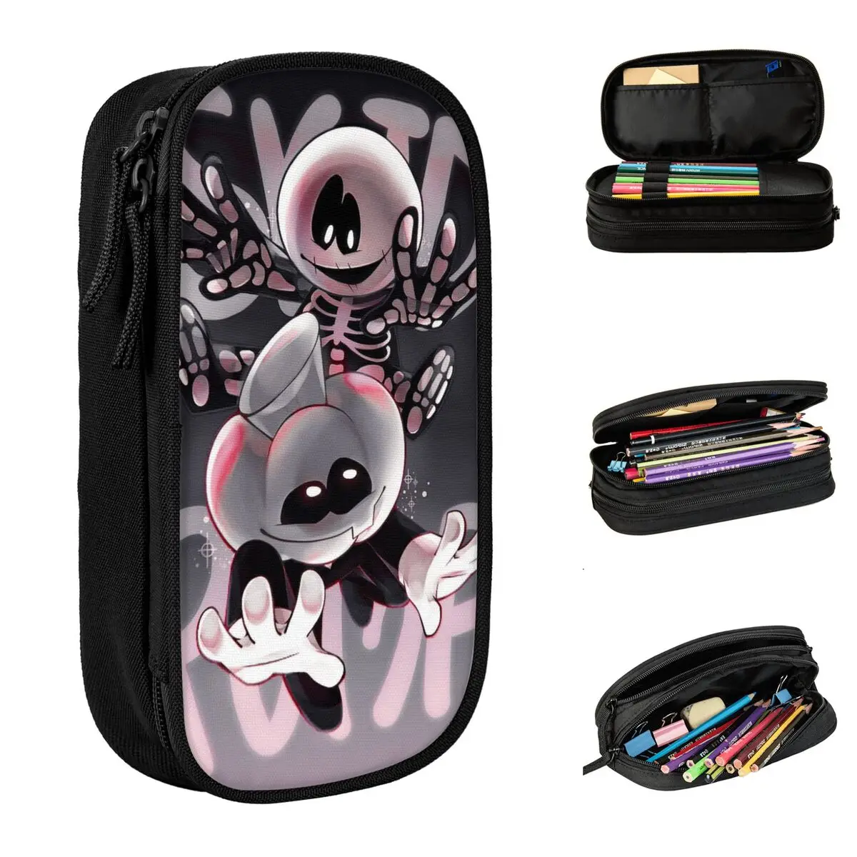 Spooky Month Horror Cartoon Pen Box Double Layer Large Capacity Kids School Supplies Pencil Case Stationery Perfect Gifts
Spooky Month Horror Cartoon Pen Box Double Layer Large Capacity Kids School Supplies Pencil Case Stationery Perfect Gifts