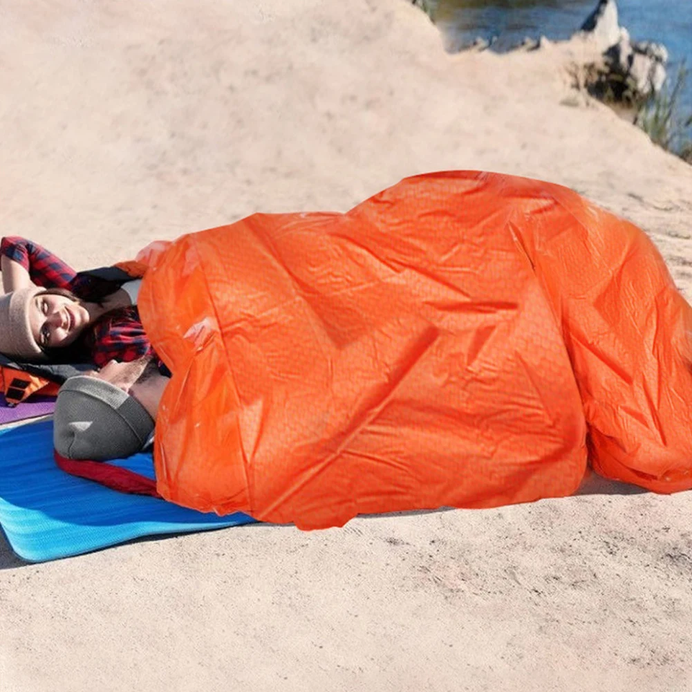 Ultralight Sleeping Bag Waterproof Emergency Sleeping Bag Keep Warm Thermal Sleeping Bag for Hiking Camping
Ultralight Sleeping Bag Waterproof Emergency Sleeping Bag Keep Warm Thermal Sleeping Bag for Hiking Camping