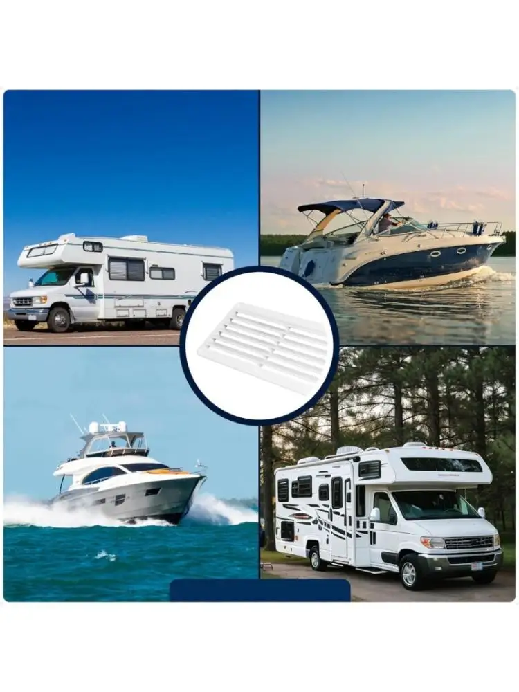 31BC Louvered Wall Air Grille with Screws for RVs Campers Exterior Openings Vent Cover
31BC Louvered Wall Air Grille with Screws for RVs Campers Exterior Openings Vent Cover