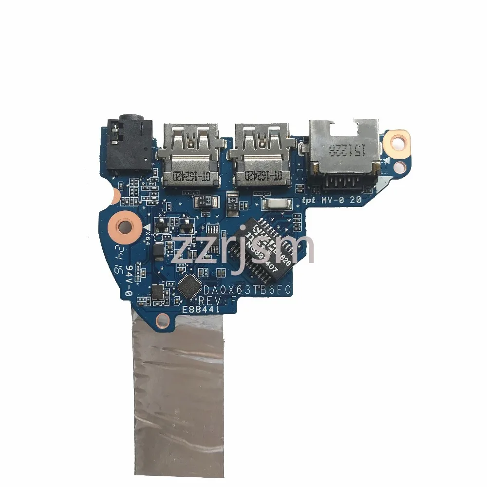 Original For HP ProBook 455 450 G3 Laptop Audio LAN USB Board With Cable DA0X63TB6F1 DA0X63TB6F0 100% Tested Fast Ship
Original For HP ProBook 455 450 G3 Laptop Audio LAN USB Board With Cable DA0X63TB6F1 DA0X63TB6F0 100% Tested Fast Ship