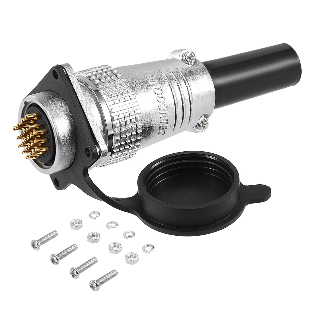 Aviation Connector Plug 28mm 24 Pin 7A 150V P28-24 Waterproof Male Wire Panel Power Chassis Metal Fittings Connector Aviation
Aviation Connector Plug 28mm 24 Pin 7A 150V P28-24 Waterproof Male Wire Panel Power Chassis Metal Fittings Connector Aviation