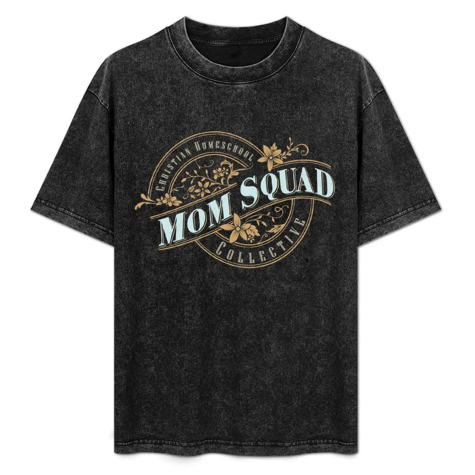 CHC Mom Squad Vintage Graphic Flowers T-Shirt Urban Style Casual Short Sleeve Top
CHC Mom Squad Vintage Graphic Flowers T-Shirt Urban Style Casual Short Sleeve Top