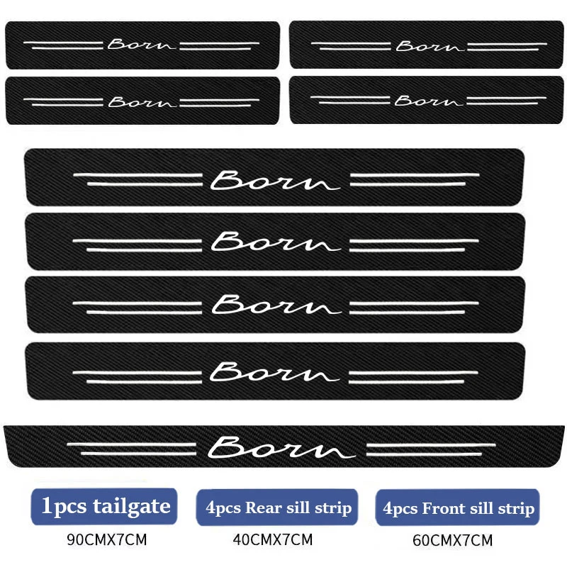 Car Door Sill Stickers For seat Born Ateca leon Formentor Toledo R ibiza Alhambra Exeo Altea Arona Mii IBL Car Accessories
Car Door Sill Stickers For seat Born Ateca leon Formentor Toledo R ibiza Alhambra Exeo Altea Arona Mii IBL Car Accessories