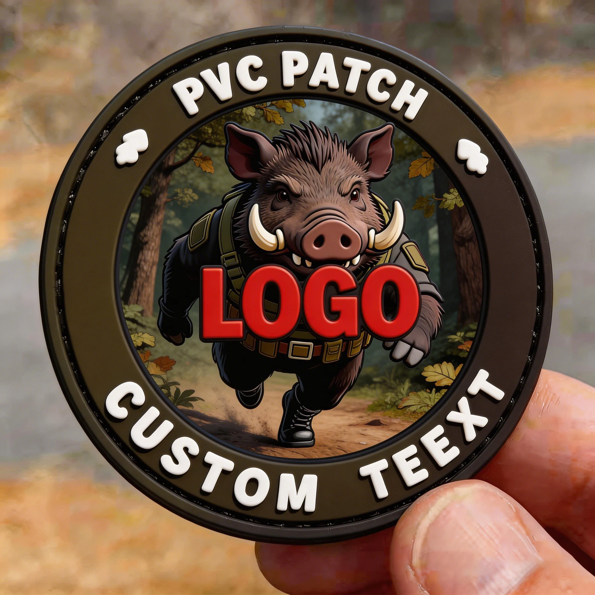 High Quality Custom 3D logo PVC Patch for Garment Patches
High Quality Custom 3D logo PVC Patch for Garment Patches