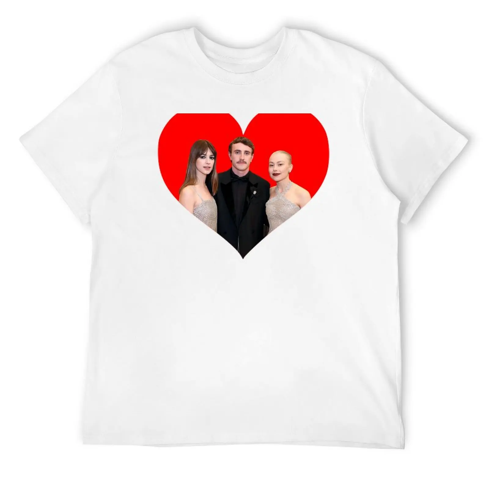 phoebe bridgers, paul mescal, daisy edgar jones heart T-Shirt designer shirts vintage shirts men
phoebe bridgers, paul mescal, daisy edgar jones heart T-Shirt designer shirts vintage shirts men