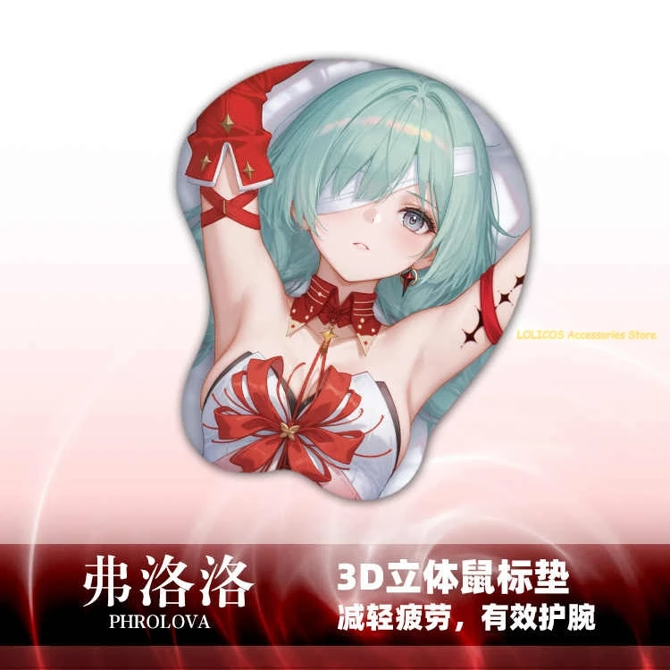 Anime Phrolova 3D Silica Gel Mouse Pad Wuthering Waves Sexy Girl Cosplay Wrist Rest Keyboard Game Desktop Playmat Gifts
Anime Phrolova 3D Silica Gel Mouse Pad Wuthering Waves Sexy Girl Cosplay Wrist Rest Keyboard Game Desktop Playmat Gifts