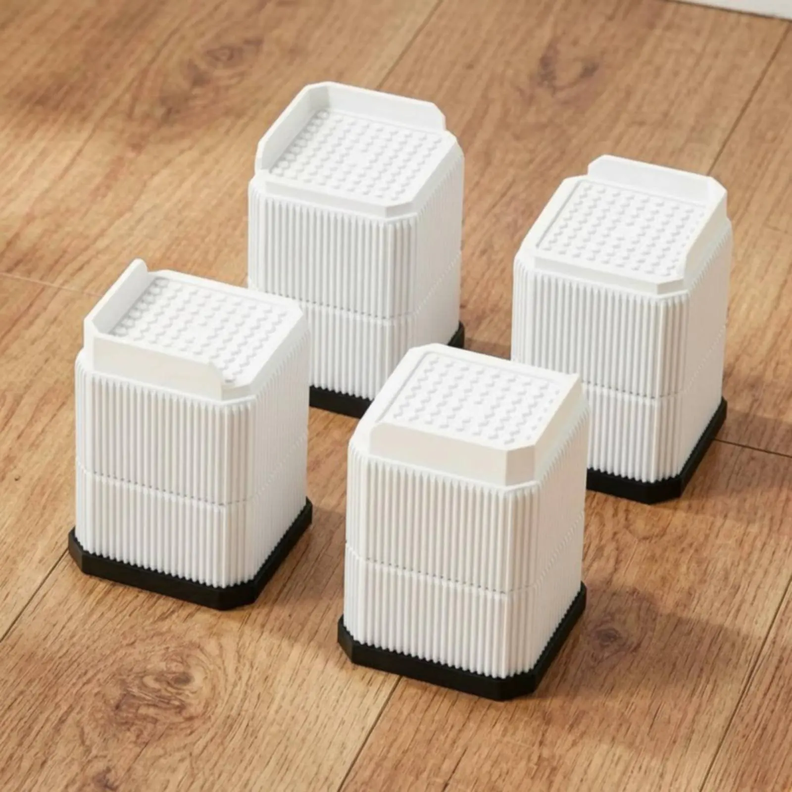 Stackable Furniture Riser Moisture-Resistant Sturdy Duty Furniture Lifter Table Leg Extender Pad Shock-Absorbing Floor Protector
Stackable Furniture Riser Moisture-Resistant Sturdy Duty Furniture Lifter Table Leg Extender Pad Shock-Absorbing Floor Protector
