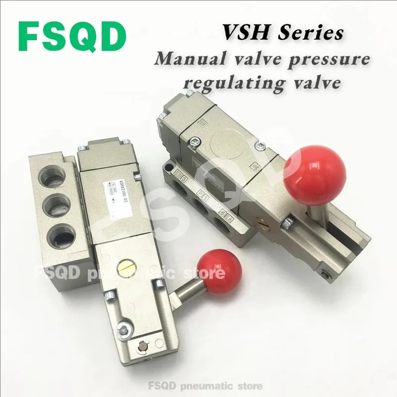 VSH4210C-03 Solenoid valve Manual valve pressure regulating valve VSH series Pneumatic components
VSH4210C-03 Solenoid valve Manual valve pressure regulating valve VSH series Pneumatic components