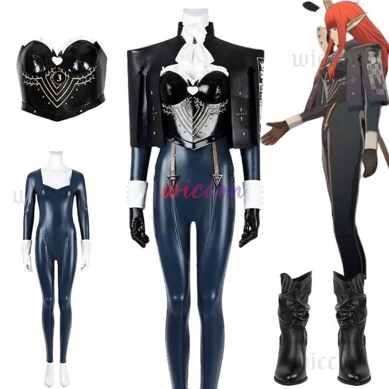 Game Metaphor: ReFantazio Hulkenberg Cosplay Costume Eiselin Burchelli Meijal Hulkenberg Red Wig Women Girl Holloween Customized
Game Metaphor: ReFantazio Hulkenberg Cosplay Costume Eiselin Burchelli Meijal Hulkenberg Red Wig Women Girl Holloween Customized