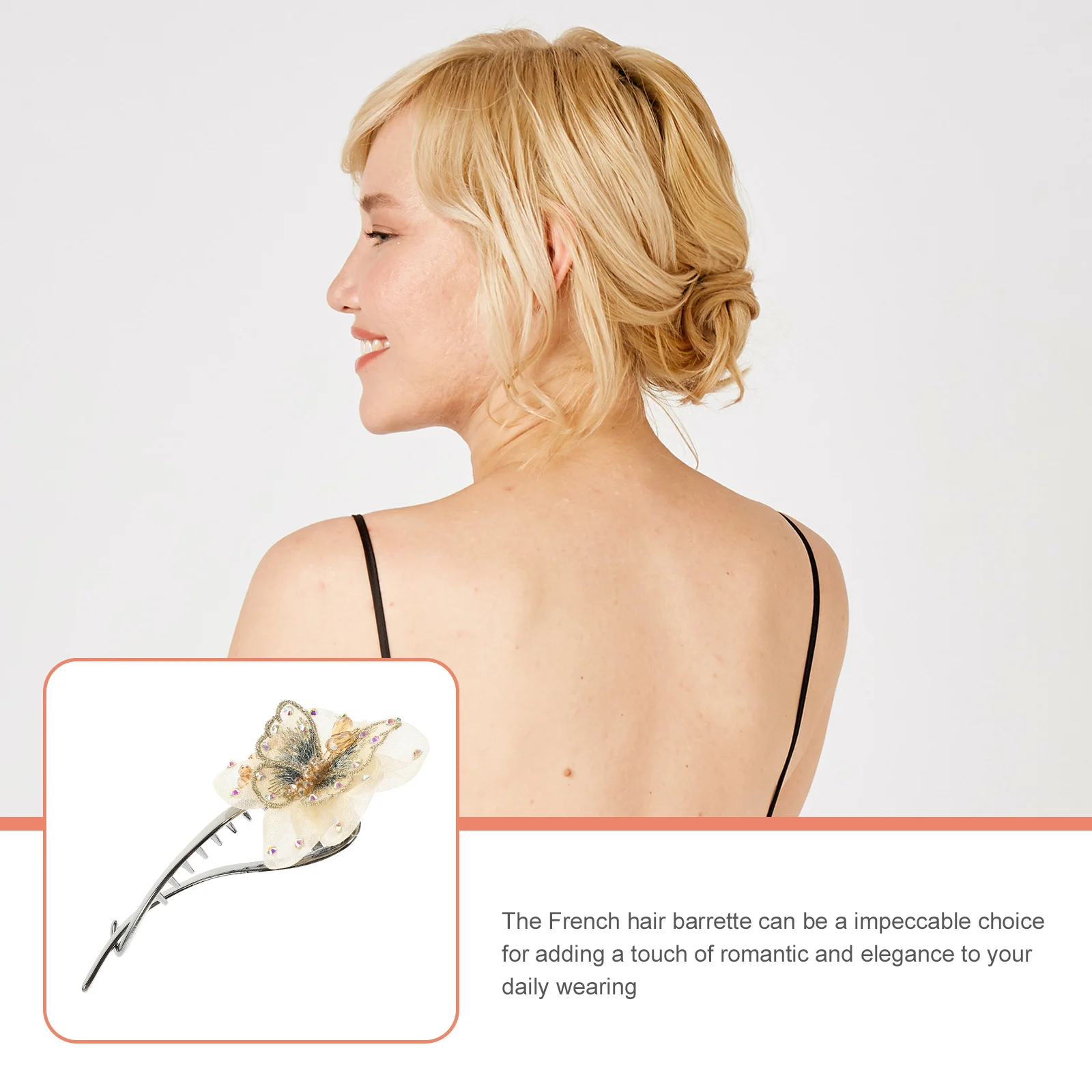 Bow Hairpin French Barrettes Small Clips for Women Decorative Alloy Butterfly Vintage Miss
Bow Hairpin French Barrettes Small Clips for Women Decorative Alloy Butterfly Vintage Miss