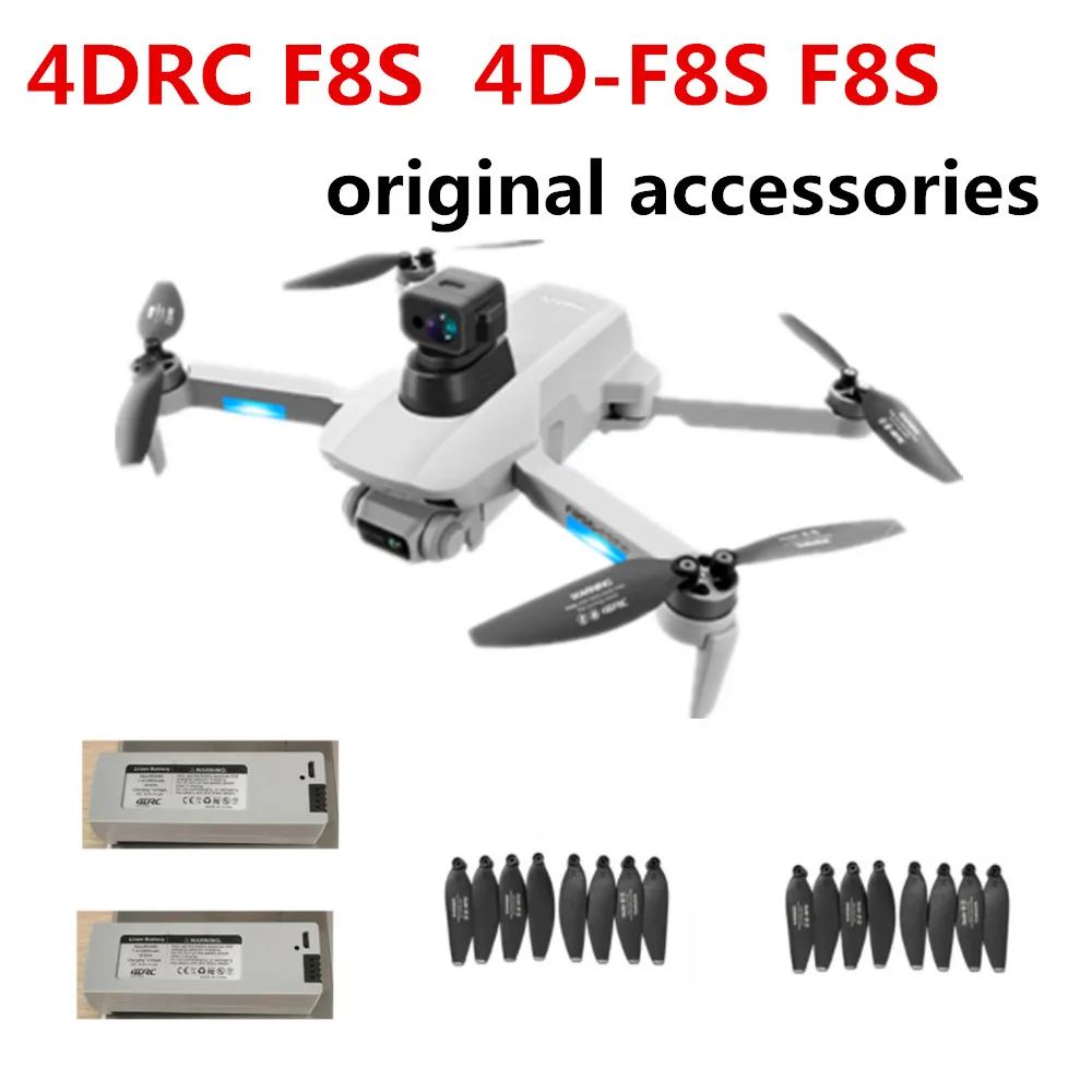 4DRCF8S 4D-F8S F8S Drone Original Accessories Parts 7.4V 2500mAh Battery Propeller Blade Drone Arm USB Cable Quadcopter Spare P
4DRCF8S 4D-F8S F8S Drone Original Accessories Parts 7.4V 2500mAh Battery Propeller Blade Drone Arm USB Cable Quadcopter Spare P