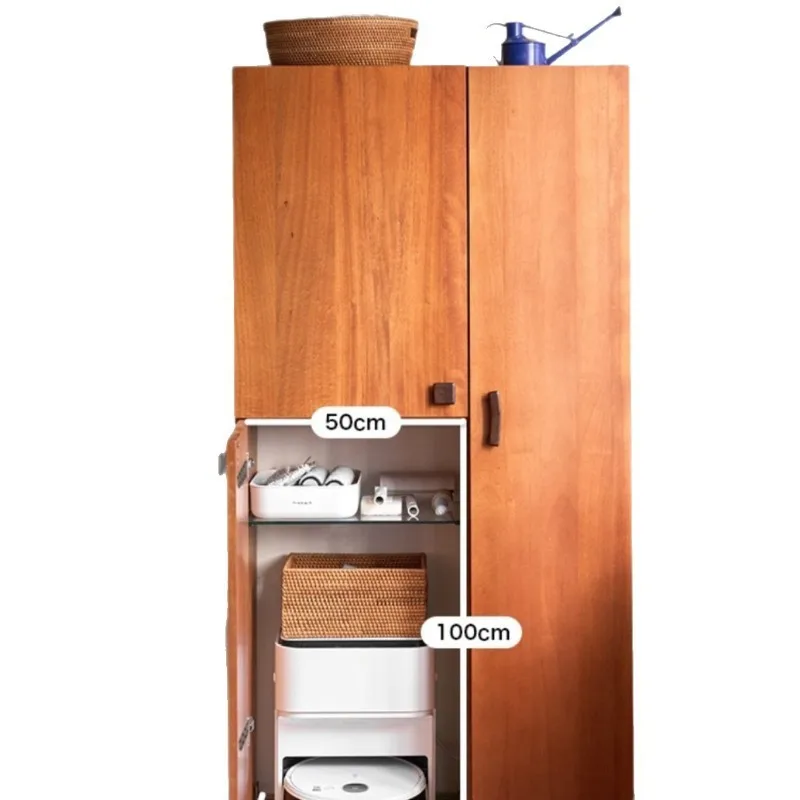 Housekeeping cabinet, retro style porch cabinet storage solid wood living room
Housekeeping cabinet, retro style porch cabinet storage solid wood living room