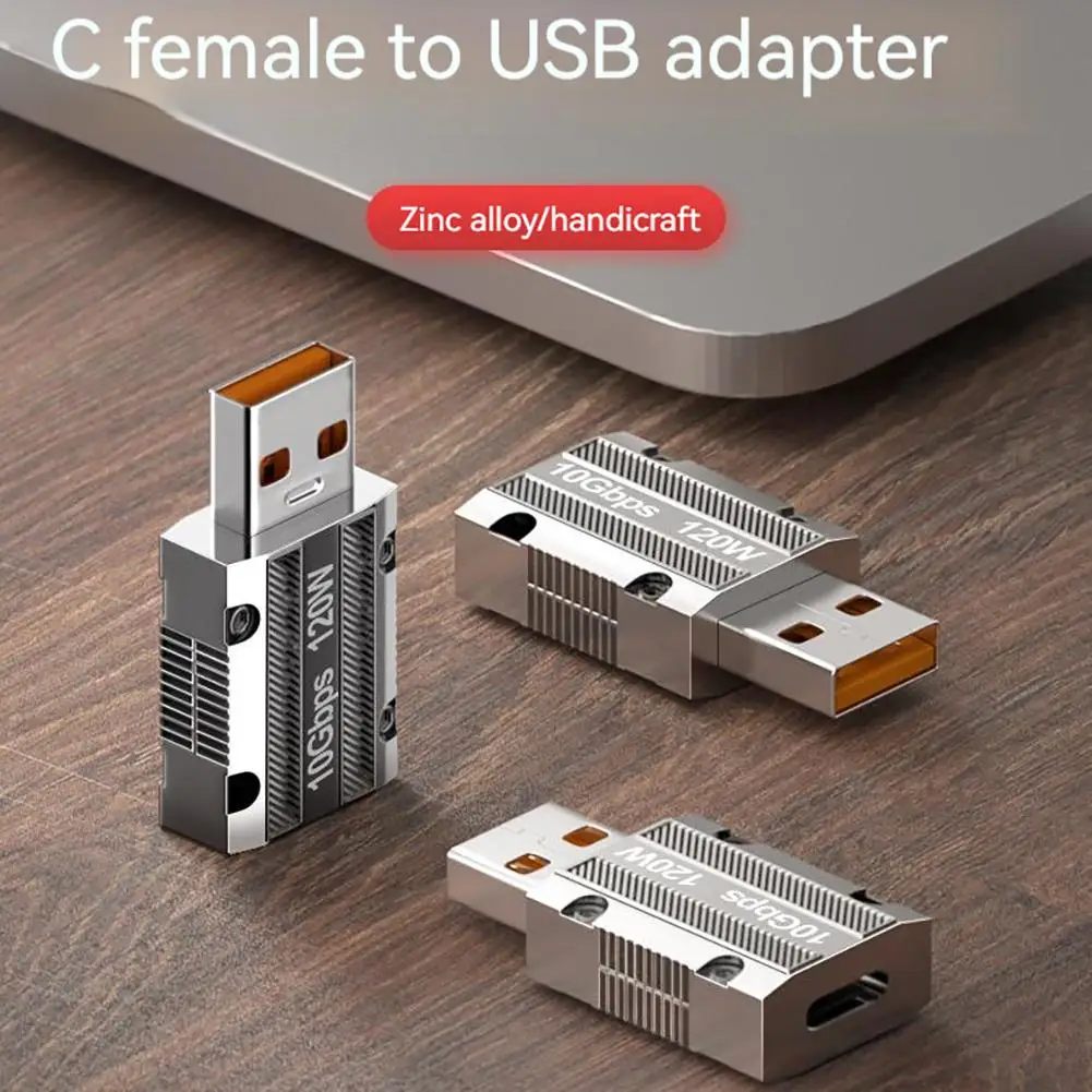 Usb Adapter Usb Male To Type-c Female 10gbps High-speed 120w Fast Charging Converter For Tablet Mobile Phone
Usb Adapter Usb Male To Type-c Female 10gbps High-speed 120w Fast Charging Converter For Tablet Mobile Phone