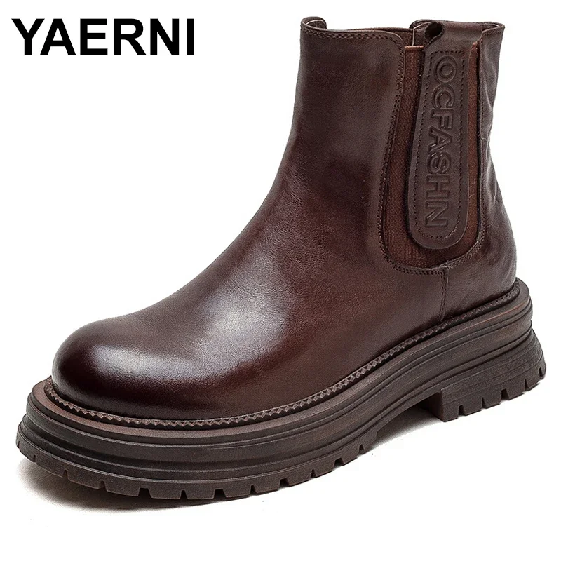 2024 New Autumn Design Black Ankle Boot Fashion Metal Round Toe Ladies Casual Chelsea Boots Shoes Soft Leather Short Boots Women
2024 New Autumn Design Black Ankle Boot Fashion Metal Round Toe Ladies Casual Chelsea Boots Shoes Soft Leather Short Boots Women