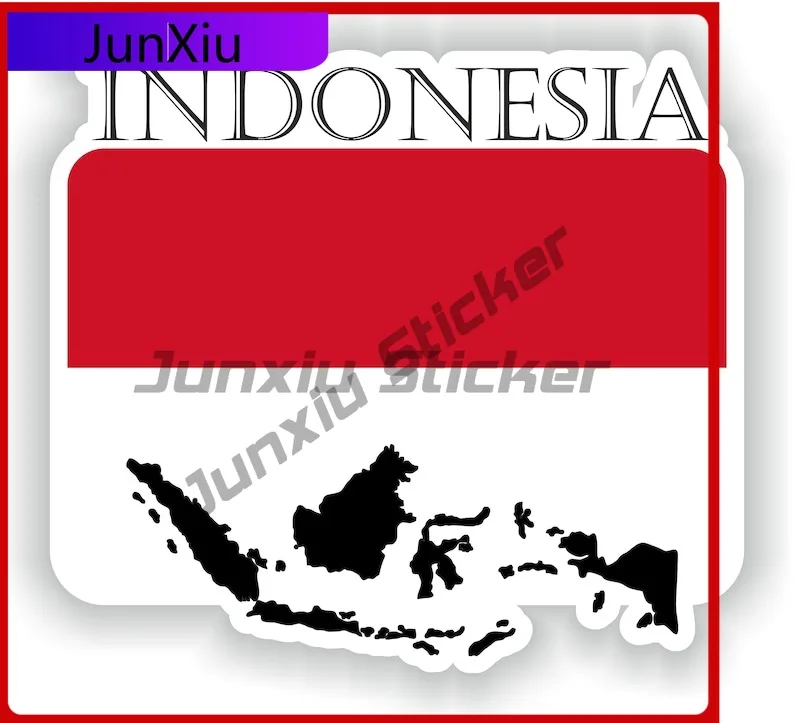 Indonesia Flag Map Contour Emblem Decals Personalized Stickers Waterproof Suv Bumper Bodywork Car Window Decals Electric Scooter
Indonesia Flag Map Contour Emblem Decals Personalized Stickers Waterproof Suv Bumper Bodywork Car Window Decals Electric Scooter