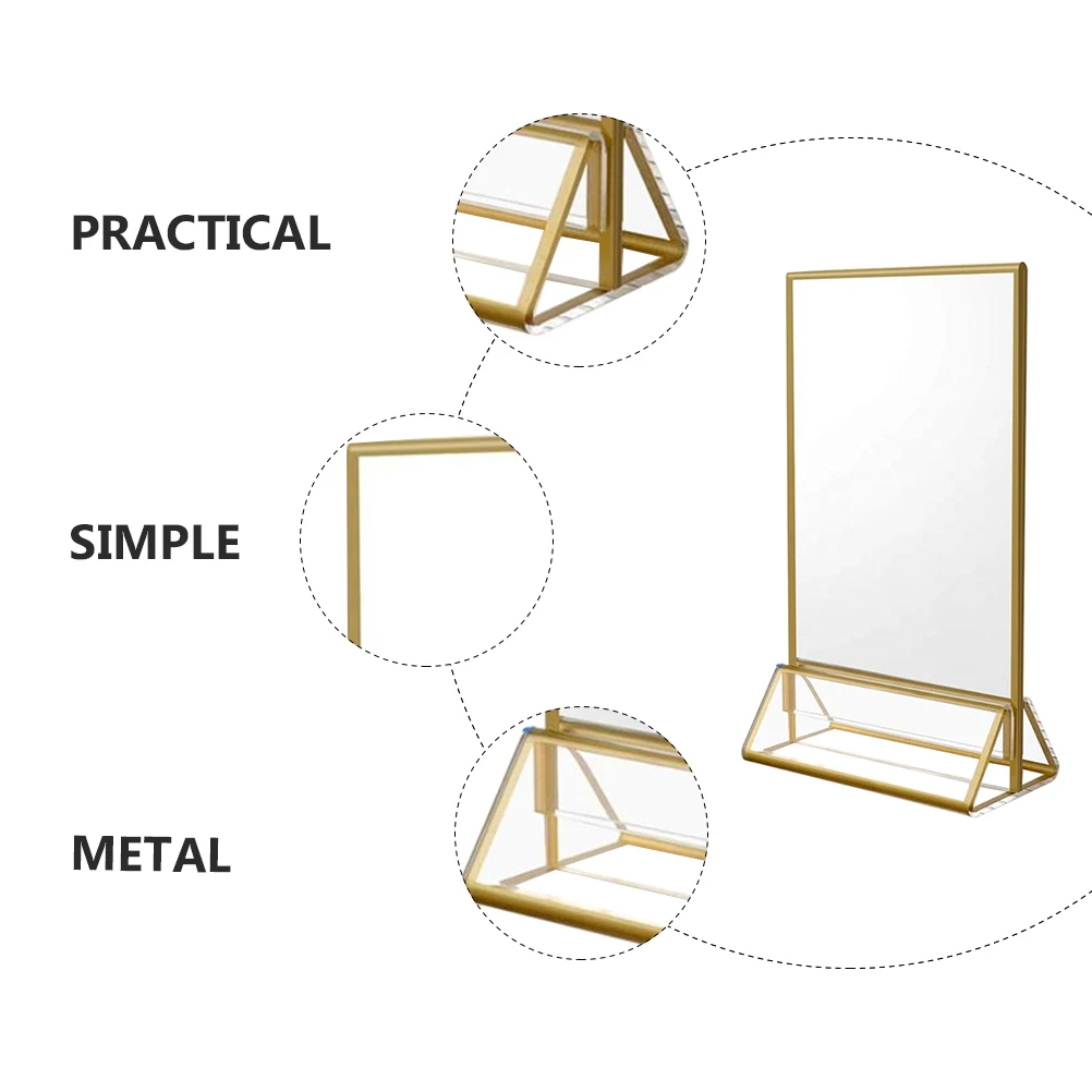 2pcs Display Stand Card Price Show Rack Wedding Banquet Hotel Restaurant Advertising Menu Sign Holders Tabletop Note
2pcs Display Stand Card Price Show Rack Wedding Banquet Hotel Restaurant Advertising Menu Sign Holders Tabletop Note