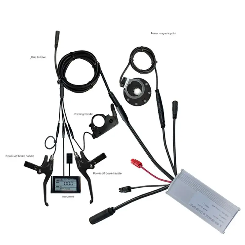 Oct.282 JN25A Controller Kit Electric Bicycle Electric Scooter Kit SW900 Display Sine Wave Controller 36/48V 25A 750W
Oct.282 JN25A Controller Kit Electric Bicycle Electric Scooter Kit SW900 Display Sine Wave Controller 36/48V 25A 750W