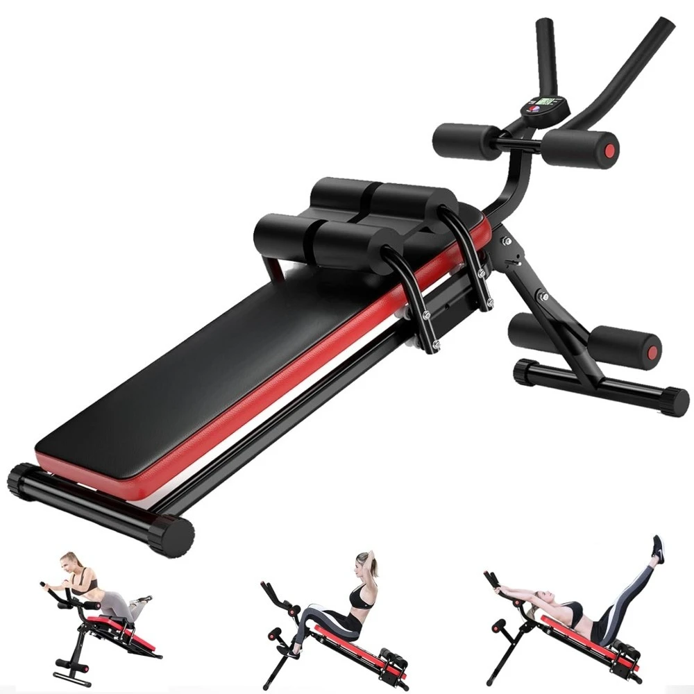 Ab Machine, 5-in-1 Adjustable Ab Workout Bench Core Abdomen Trainer for Stomach Workout, Crunch Machine Exercise, Customized
Ab Machine, 5-in-1 Adjustable Ab Workout Bench Core Abdomen Trainer for Stomach Workout, Crunch Machine Exercise, Customized