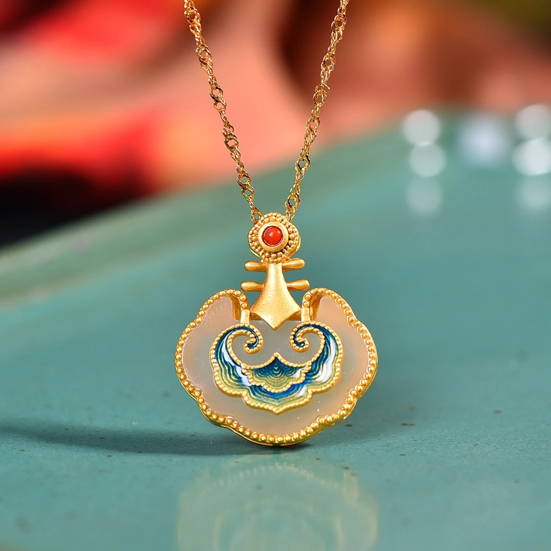 Ожерелье из стерлингового серебра 925 пробы с нефритом, женское ожерелье из натурального китайского нефрита Hetian с эмалью и замком в виде сердца, подвеска S925, серебряные ожерелья
Ожерелье из стерлингового серебра 925 пробы с нефритом, женское ожерелье из натурального китайского нефрита Hetian с эмалью и замком в виде сердца, подвеска S925, серебряные ожерелья