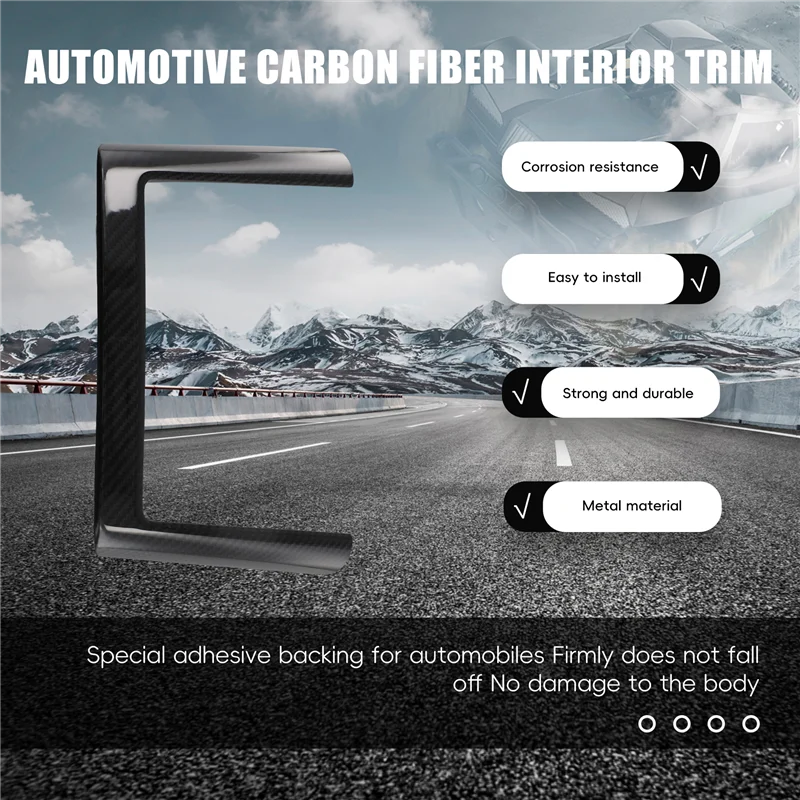 High Quality Car Central Control Wireless Charging Panel Side Trim Strip Carbon Fiber For Tesla Model 3+ Highland 2024 Accessori
High Quality Car Central Control Wireless Charging Panel Side Trim Strip Carbon Fiber For Tesla Model 3+ Highland 2024 Accessori