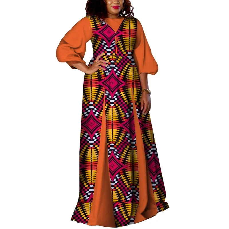 New Summer Autumn Long Sleeve African Dresses for Women Ankara Clothing Wax Print Maxi Dress Party Clothing Wy4538
New Summer Autumn Long Sleeve African Dresses for Women Ankara Clothing Wax Print Maxi Dress Party Clothing Wy4538