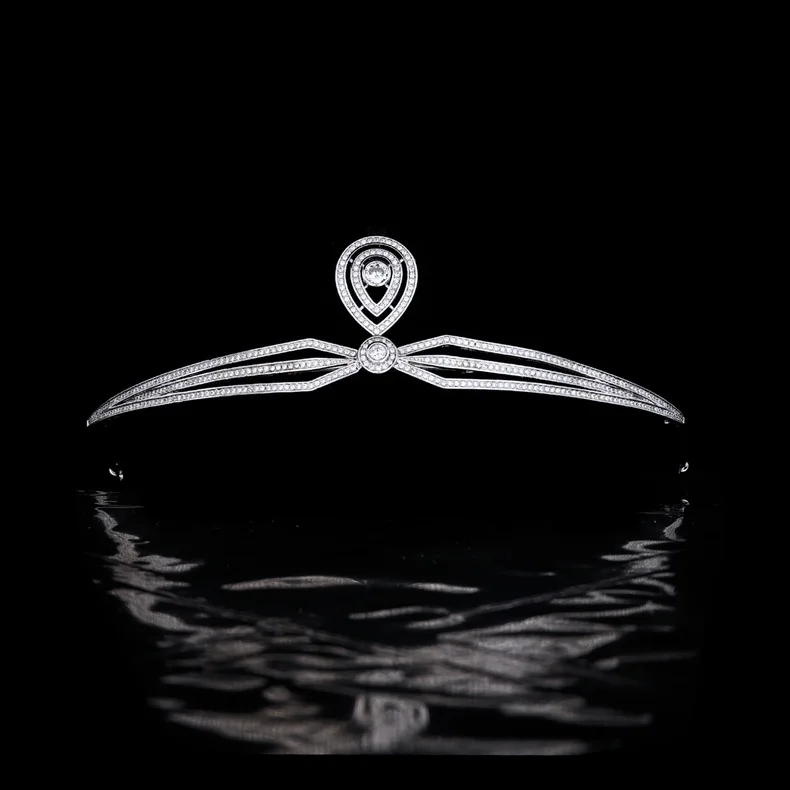 Korean Version Of Simple Bride Zircon Crown Wedding Dress Accessories Birthday Gift TR15014
Korean Version Of Simple Bride Zircon Crown Wedding Dress Accessories Birthday Gift TR15014