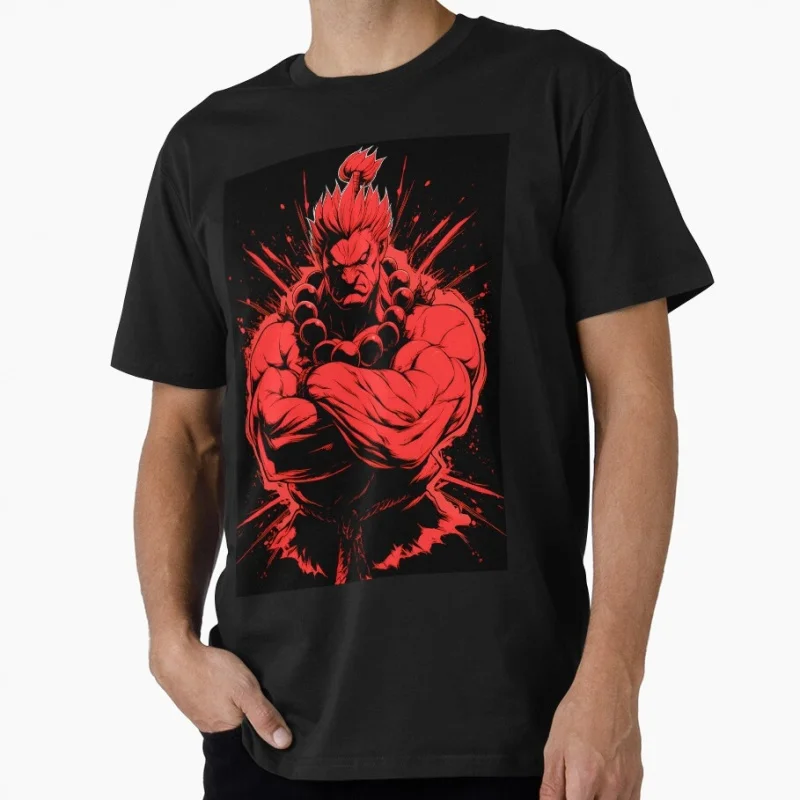 Akuma Street Fighter Retro Combat Gift t shirt 0518 Arcade game Graphic Tee 100% cotton print Y2K Clothes All size Tops S-6XL
Akuma Street Fighter Retro Combat Gift t shirt 0518 Arcade game Graphic Tee 100% cotton print Y2K Clothes All size Tops S-6XL