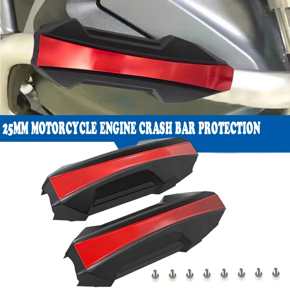 For BMW R1200GS R 1200 GS LC ADV ADVENTURE 2004-2023 25mm Motorcycle Crash Bar Bumper Engine Guard Protection Decorative Block
For BMW R1200GS R 1200 GS LC ADV ADVENTURE 2004-2023 25mm Motorcycle Crash Bar Bumper Engine Guard Protection Decorative Block