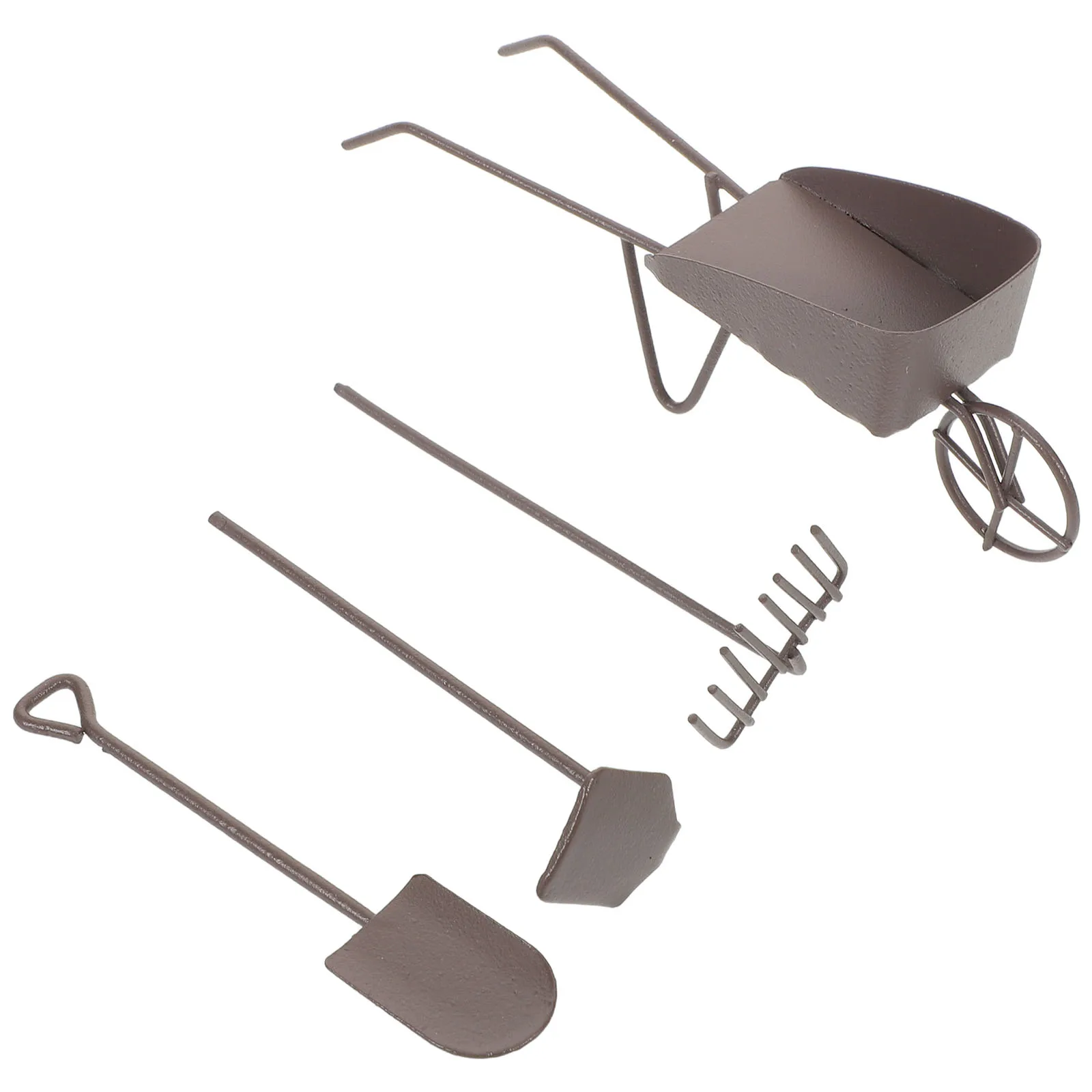 8 Pcs Miniature Garden Decoration Flower Pot Cart Flowerpot Beginners Tools Metal Accessories Dollhouse Farm
8 Pcs Miniature Garden Decoration Flower Pot Cart Flowerpot Beginners Tools Metal Accessories Dollhouse Farm
