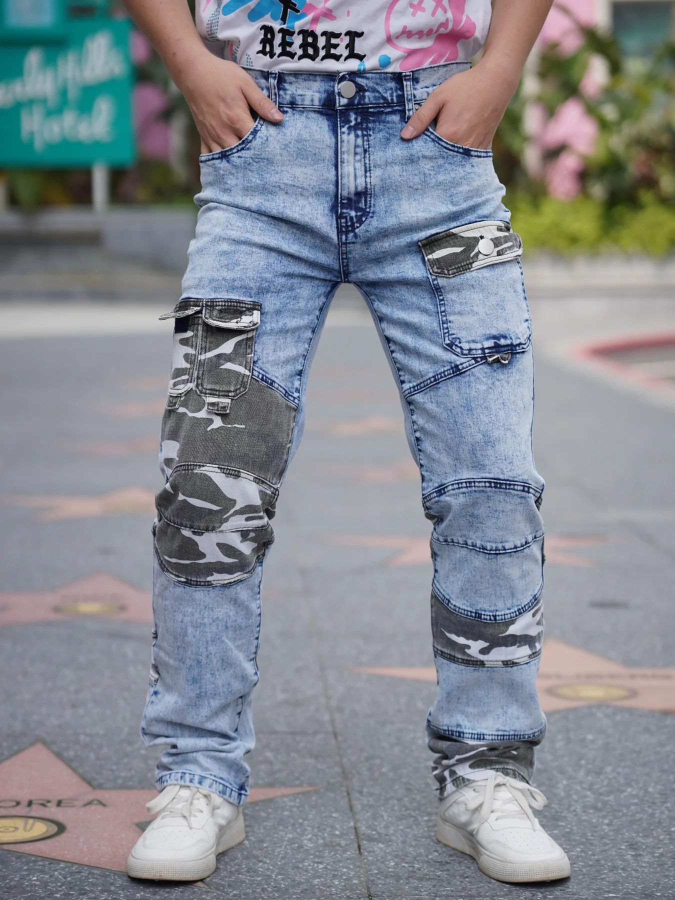 Y2K Vintage Style Color Matching Breathable And Comfortable Fashionable Men's Jeans For Outdoor Commuting New Product Launched
Y2K Vintage Style Color Matching Breathable And Comfortable Fashionable Men's Jeans For Outdoor Commuting New Product Launched