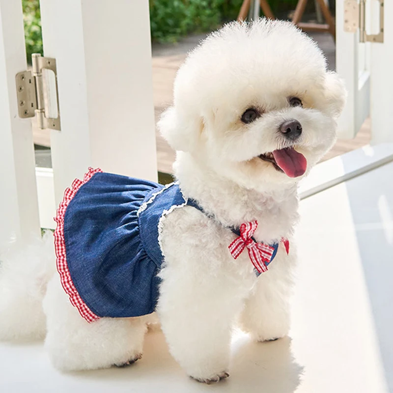 Pet Clothes Dog Dress Red Blue and White Classic Festival Clothes for Small Dog Girls Party Dress Pug Chihuahua Clothes
Pet Clothes Dog Dress Red Blue and White Classic Festival Clothes for Small Dog Girls Party Dress Pug Chihuahua Clothes