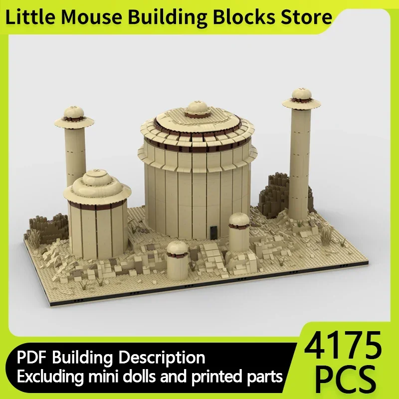 Star Movies Model MOC Building Bricks Military Base Desert Houses Modular Technology Gifts Children Toys Suit Holiday Assemble
Star Movies Model MOC Building Bricks Military Base Desert Houses Modular Technology Gifts Children Toys Suit Holiday Assemble