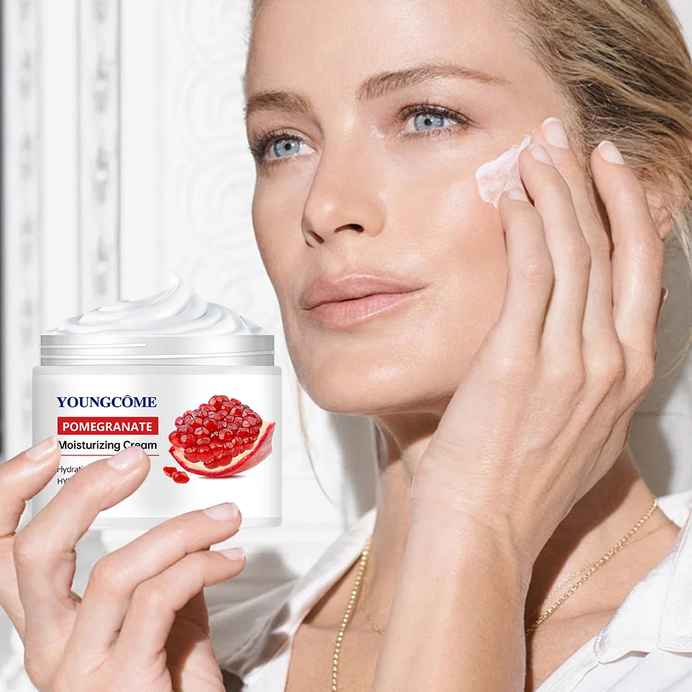 Pomegranate Moisturizing Face Cream, Reduce Dark Spots, Sun Spots, Reduce Melanin, With Collagen, Glutathione, For All Skin Type
Pomegranate Moisturizing Face Cream, Reduce Dark Spots, Sun Spots, Reduce Melanin, With Collagen, Glutathione, For All Skin Type