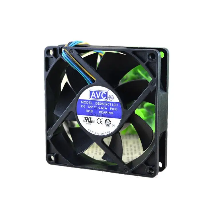 Доставка AVC 8020 8 см 8 см Ds08020t12h 0.50a 4-проводной контроль температуры PWM
Доставка AVC 8020 8 см 8 см Ds08020t12h 0.50a 4-проводной контроль температуры PWM