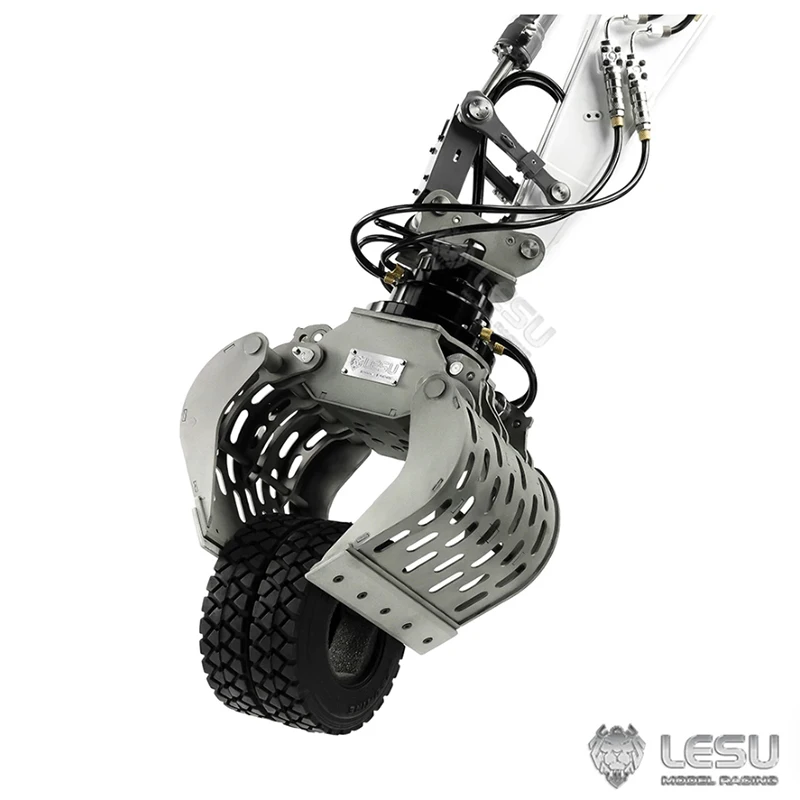 RC 1/14 LESU Mechanical Claw Hydraulic Engineering Model Full Metal New Excavator Attachment for Tamiya Tripper Truck DIY Parts
RC 1/14 LESU Mechanical Claw Hydraulic Engineering Model Full Metal New Excavator Attachment for Tamiya Tripper Truck DIY Parts