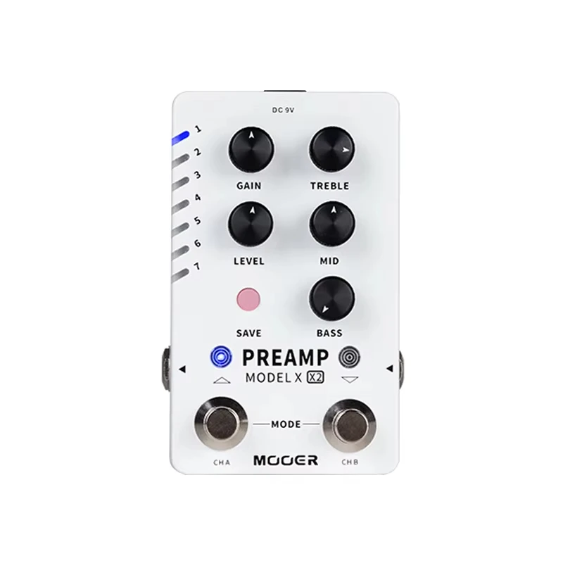 Педаль предусилителя MOOER PREAMP MODEL X X2 с 14 предустановленными слотами для экономии Встроенная 3-шкафная имитация электрогитары Запчасти и аксессуары
Педаль предусилителя MOOER PREAMP MODEL X X2 с 14 предустановленными слотами для экономии Встроенная 3-шкафная имитация электрогитары Запчасти и аксессуары