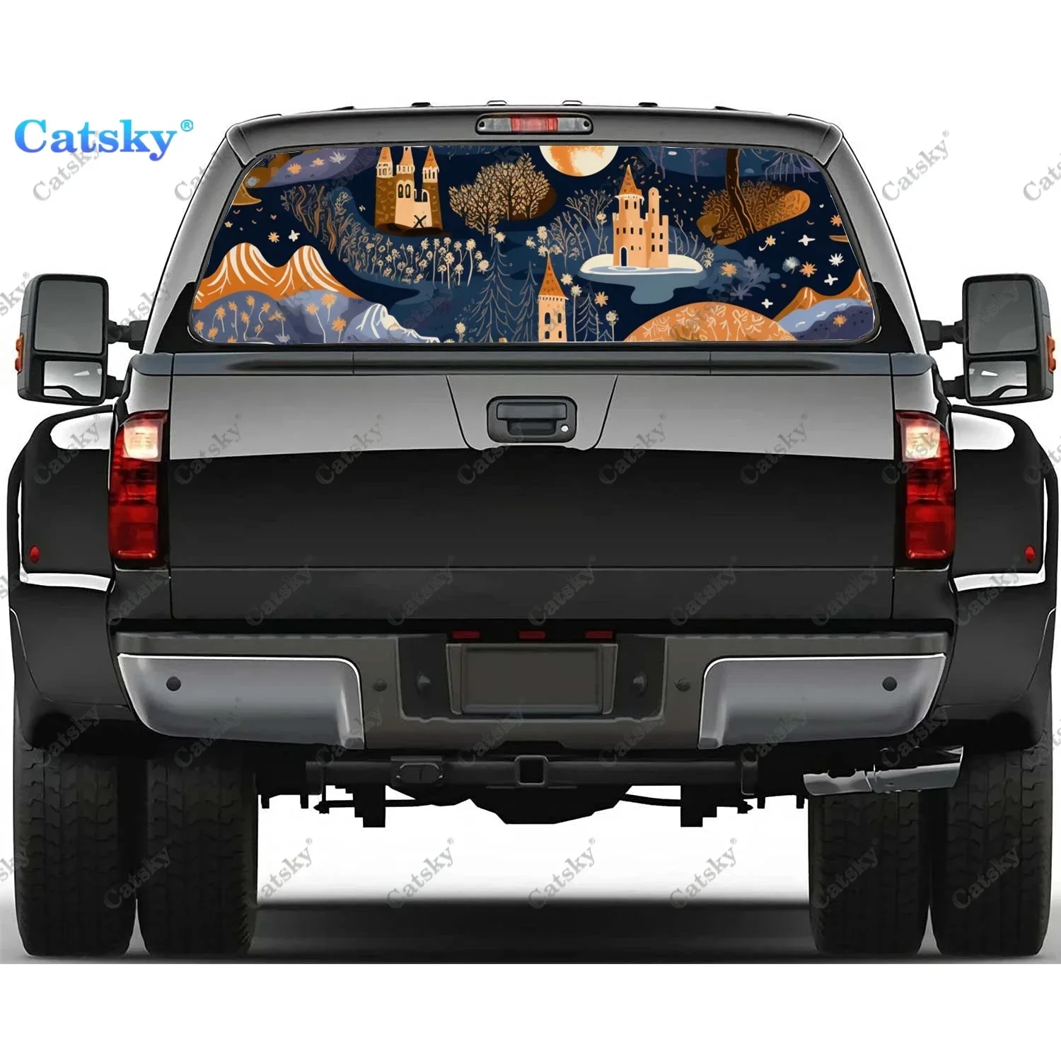 Красочный пейзаж, горы, наклейка на заднее окно, подходит для пикапа, грузовика, автомобиля, универсальная прозрачная перфорированная виниловая наклейка на заднее окно
Красочный пейзаж, горы, наклейка на заднее окно, подходит для пикапа, грузовика, автомобиля, универсальная прозрачная перфорированная виниловая наклейка на заднее окно