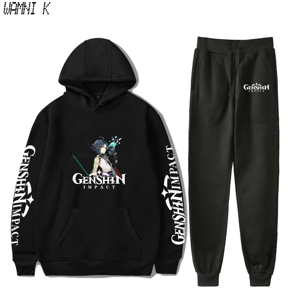 Cartoon Novelty Funny Game Genshin Impact Print Sweatshirt Sweatpants Suit Hoodies+ Trousers Suit Boys/Girls 2 Piece Set Clothes
Cartoon Novelty Funny Game Genshin Impact Print Sweatshirt Sweatpants Suit Hoodies+ Trousers Suit Boys/Girls 2 Piece Set Clothes