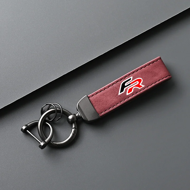 New Premium Material Fashion Leather Keychain Business Gift Key Strap Men Women Car Logo Custom Keyring For Seat FR Accessories
New Premium Material Fashion Leather Keychain Business Gift Key Strap Men Women Car Logo Custom Keyring For Seat FR Accessories