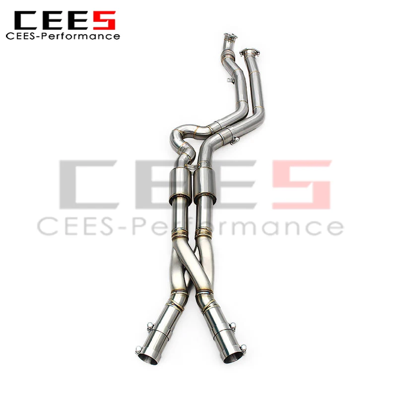 CEES Performance X-Pipe Exhaust Racing 1.5mm for BMW M3 G80 M4 G82 M2 G87 S58 3.0T 2021-2024 Lightweight High Flow Exhaust Pipe
CEES Performance X-Pipe Exhaust Racing 1.5mm for BMW M3 G80 M4 G82 M2 G87 S58 3.0T 2021-2024 Lightweight High Flow Exhaust Pipe