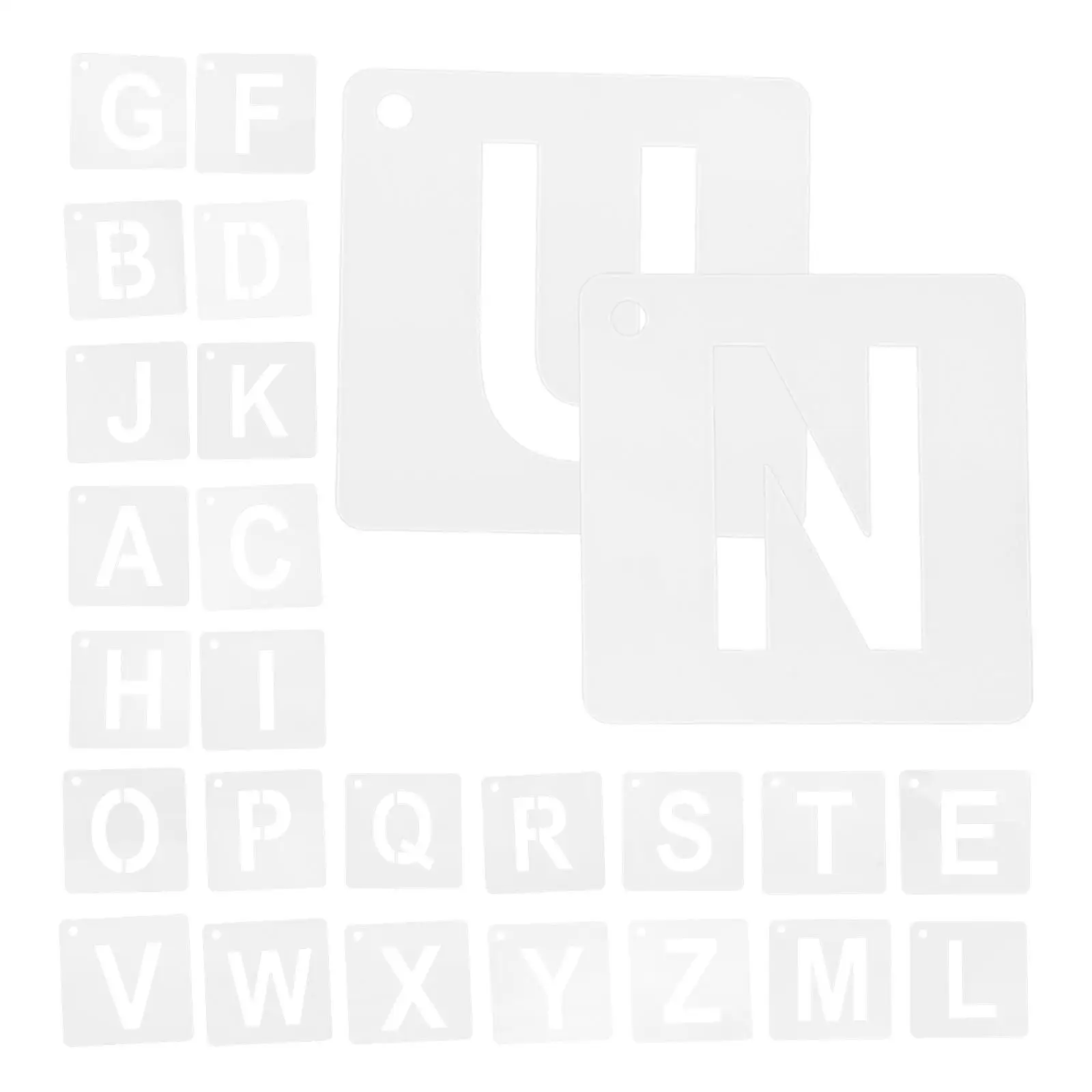 Reusable Literacy Letter Stencils Alphabet Templates for Crafts Painting Large Small Stencils Easy Clean Portable Design
Reusable Literacy Letter Stencils Alphabet Templates for Crafts Painting Large Small Stencils Easy Clean Portable Design