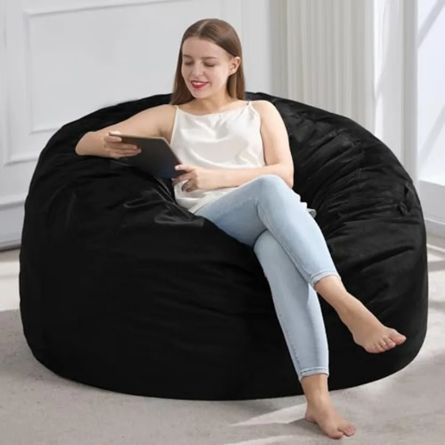 3Feet Bean Bag Chair Giant Bean Bag Chairs for Adults Large Bean Chairs with Removable Cover Beanbag Chair with Filler Adult Be
3Feet Bean Bag Chair Giant Bean Bag Chairs for Adults Large Bean Chairs with Removable Cover Beanbag Chair with Filler Adult Be