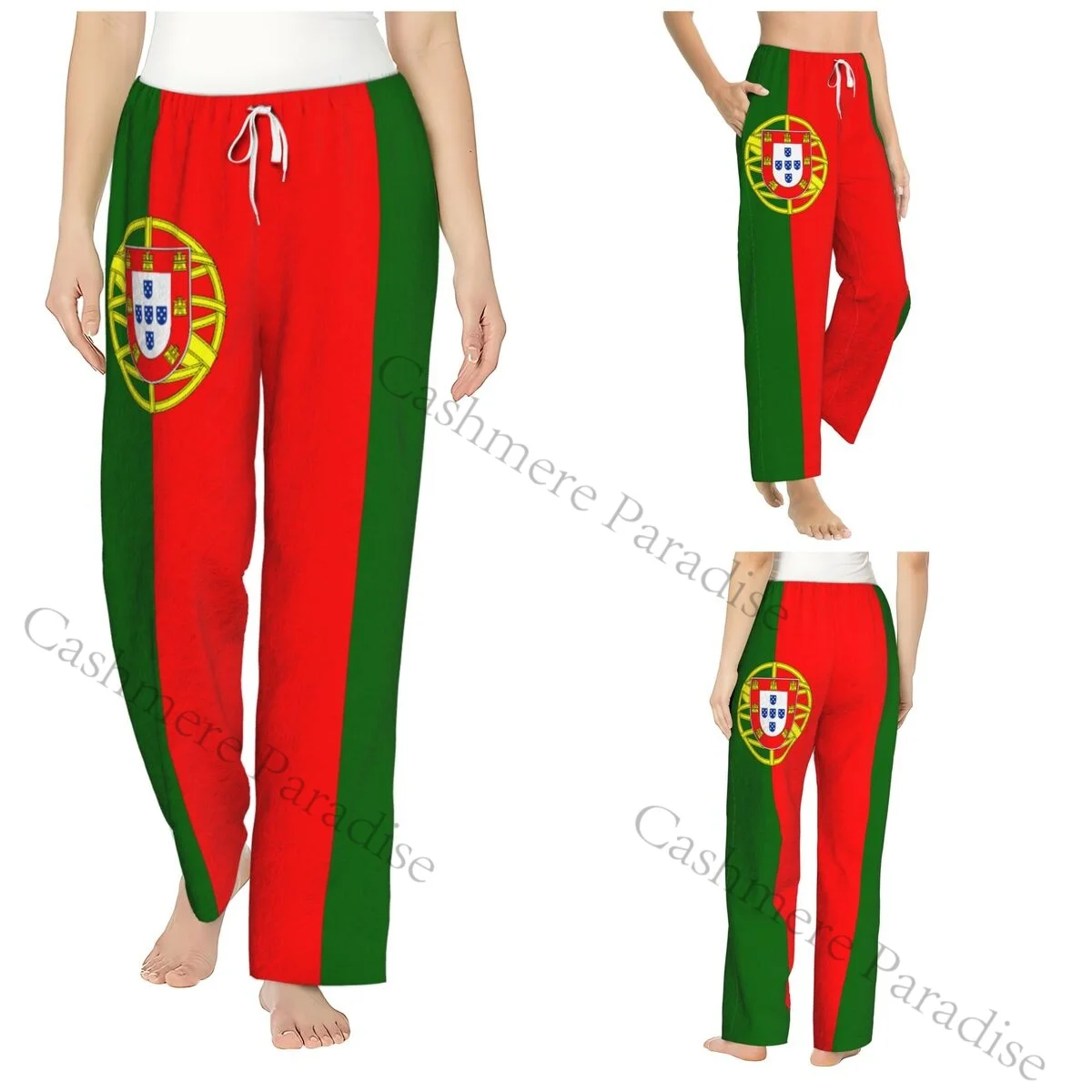 Vertical Flag Of Portugal Flannel Pajama Pants for Women Soft Warm Sleep Pants with Elastic Waistband
Vertical Flag Of Portugal Flannel Pajama Pants for Women Soft Warm Sleep Pants with Elastic Waistband