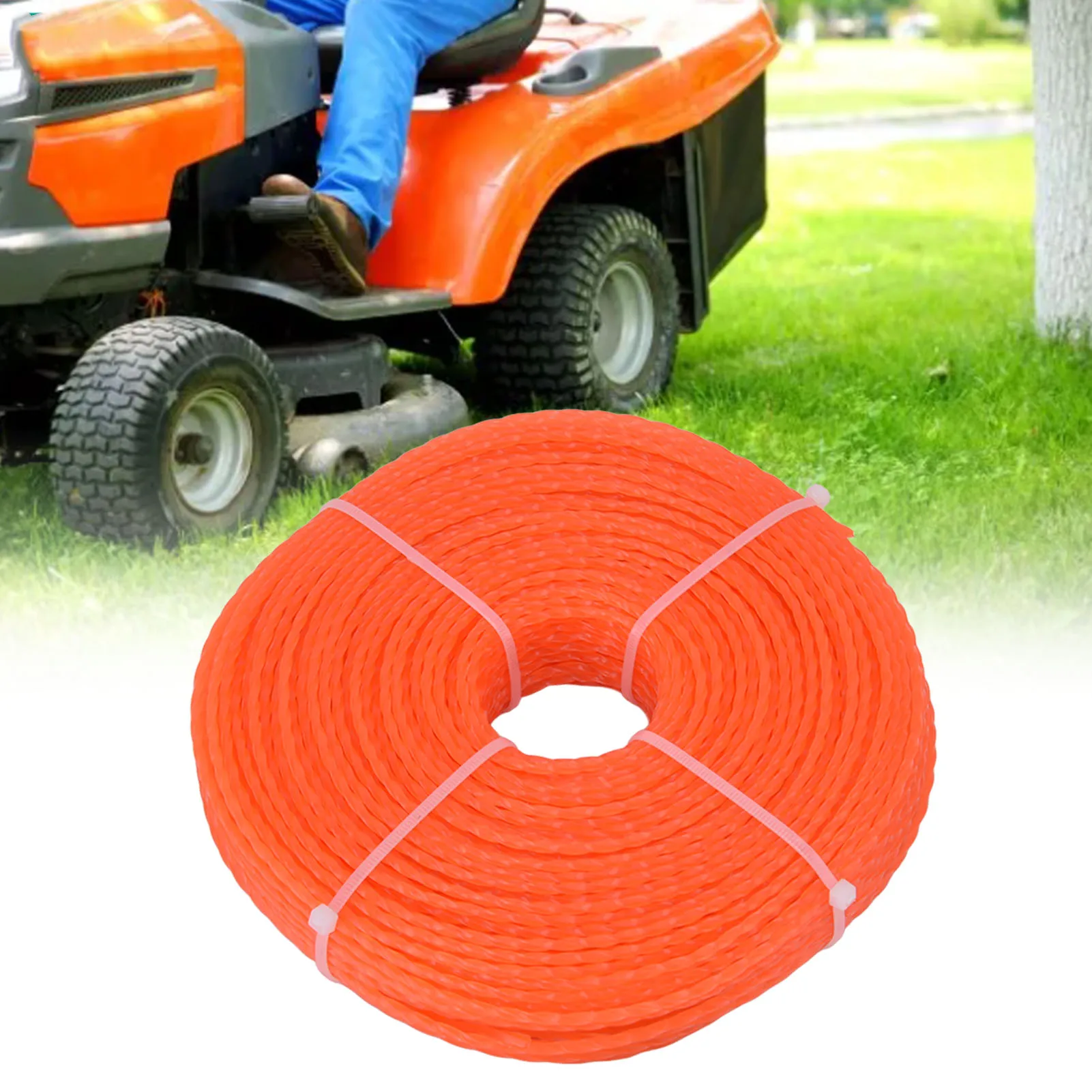 2.7mm Trimmer Line Nylon Trimmer Cord 2.7mm 100m Twist Shape Trimmer Line for Heavy Duty Lawn Mower Cutters Twisted Trimmer Line
2.7mm Trimmer Line Nylon Trimmer Cord 2.7mm 100m Twist Shape Trimmer Line for Heavy Duty Lawn Mower Cutters Twisted Trimmer Line