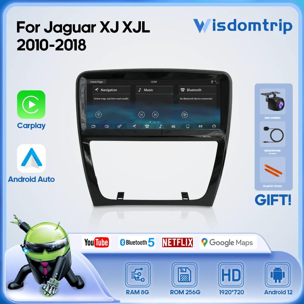 For Jaguar XJ XJL 2009-2017 Smart Multimedia Video Player Radio GPS 4G WiFi Navigation Carplay+Android AUTO Android13
For Jaguar XJ XJL 2009-2017 Smart Multimedia Video Player Radio GPS 4G WiFi Navigation Carplay+Android AUTO Android13