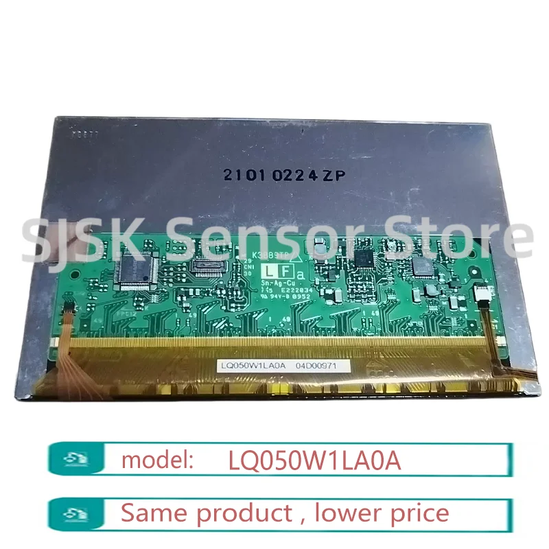 5 Inch 800*480 WVGA TFT LQ050W1LA0A LCD Panel Display Screen
5 Inch 800*480 WVGA TFT LQ050W1LA0A LCD Panel Display Screen