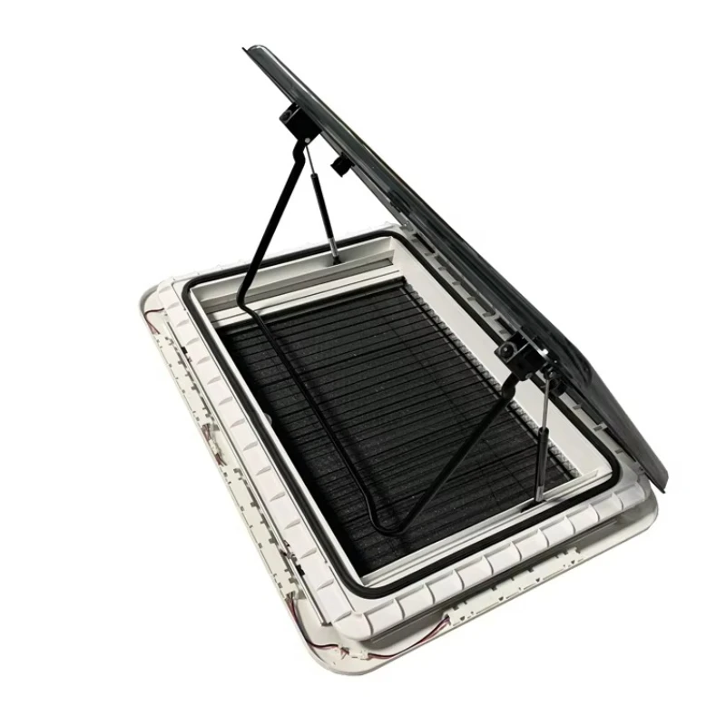 Aluminum Alloy RV Roof Window Camper Van Caravan Sunroof Top Skylight with Opening Function
Aluminum Alloy RV Roof Window Camper Van Caravan Sunroof Top Skylight with Opening Function