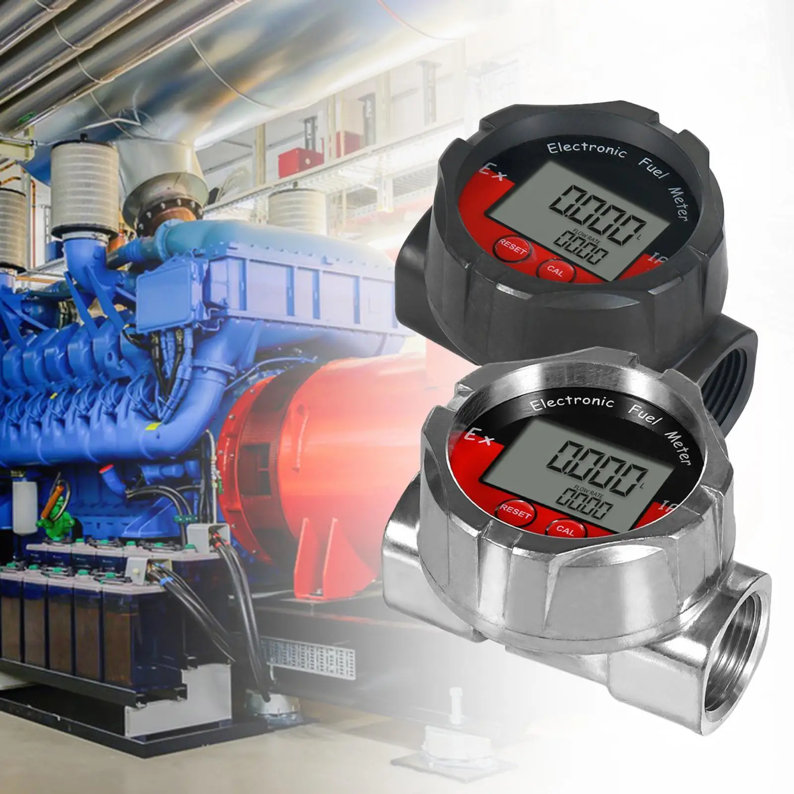 Расходомер топлива Цифровой ЖК-дисплей Многофункциональная точность 1-дюймовая резьба NPT
Расходомер топлива Цифровой ЖК-дисплей Многофункциональная точность 1-дюймовая резьба NPT