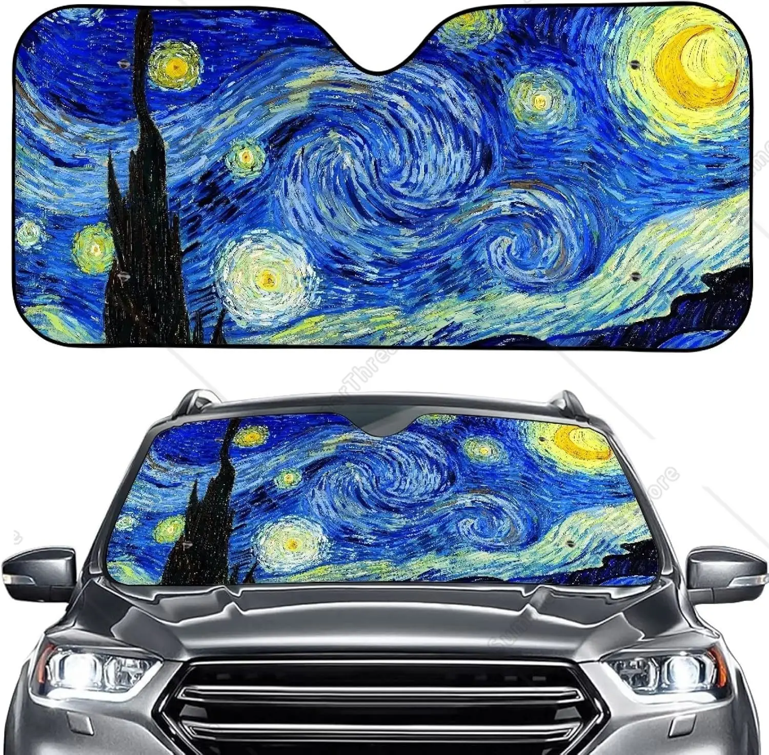 Солнцезащитный козырек на лобовое стекло автомобиля с принтом звездной ночи, солнцезащитный козырек для автомобиля-аккордеона, теплозащитный козырек, коврик для солнцезащитного козырька для УФ-лучей
Солнцезащитный козырек на лобовое стекло автомобиля с принтом звездной ночи, солнцезащитный козырек для автомобиля-аккордеона, теплозащитный козырек, коврик для солнцезащитного козырька для УФ-лучей