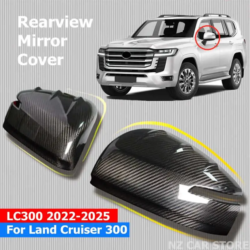Carbon Fiber Rearview Mirror Shell Cover Sticker For Toyota Land Cruiser 300 LC300 2025 2024 2023 2022 Decoration Accessories
Carbon Fiber Rearview Mirror Shell Cover Sticker For Toyota Land Cruiser 300 LC300 2025 2024 2023 2022 Decoration Accessories